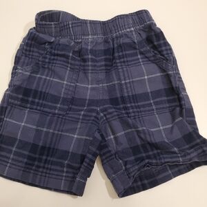 Circo Boys Blue Flannel Shorts 2T